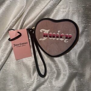 Juicy Couture Heart-Shaped Pink Bag